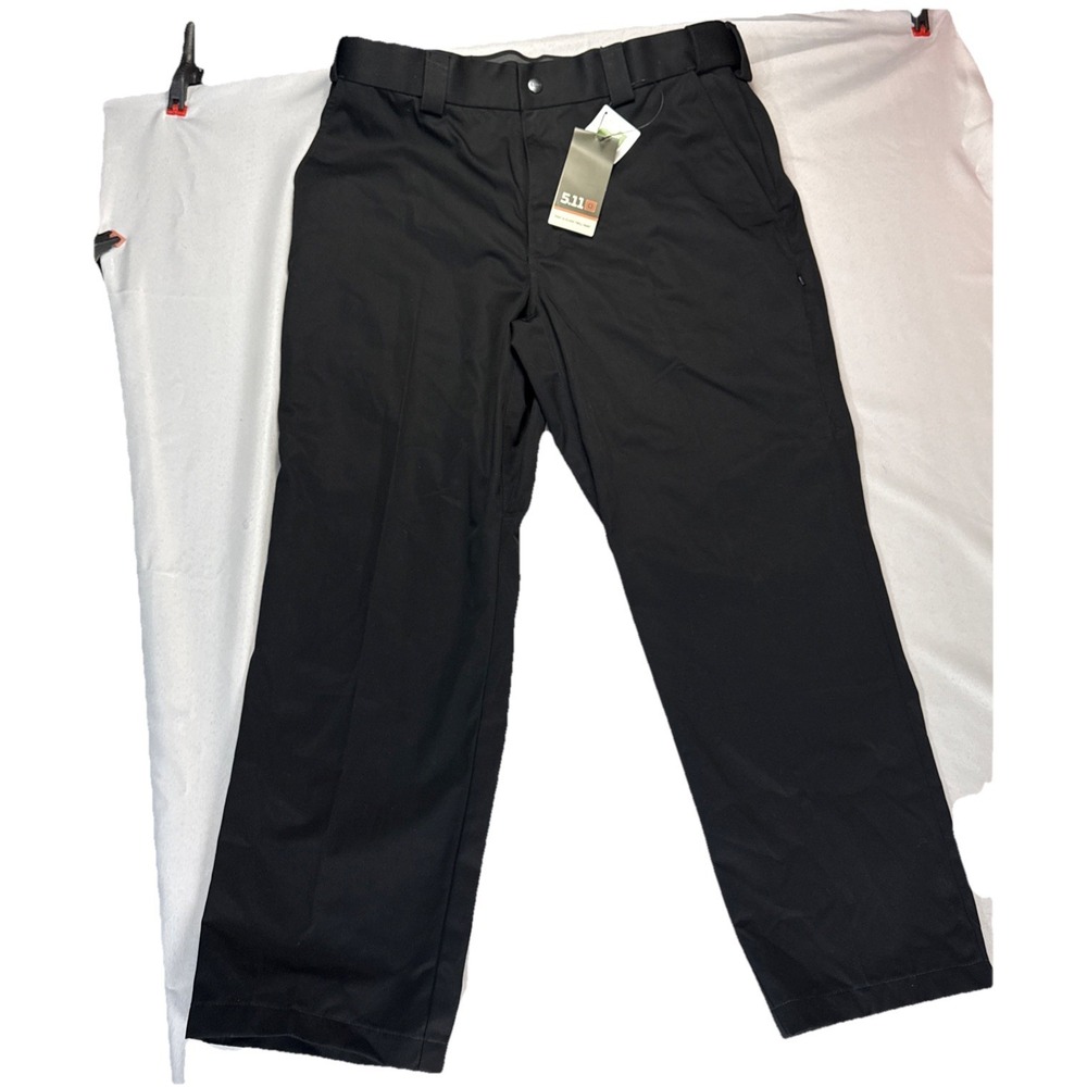 511 Tactical Black A-Vlass Twill Pants Men's 38 Hemmed At 29